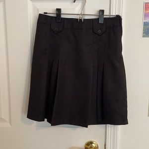 Black French Toast skirt for girls, size 14